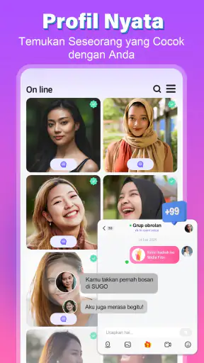 SUGO: Pesta Voice Chat