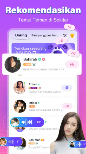 SUGO: Pesta Voice Chat