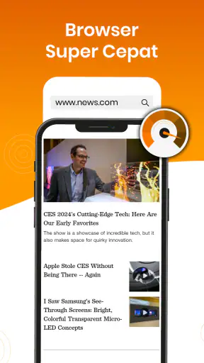 Super Fast Browser: Tercepat