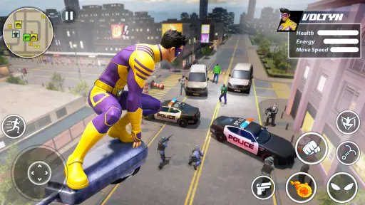 Super Rope Hero: Crime City
