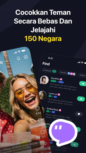 Talkin: Teman Global & Chat