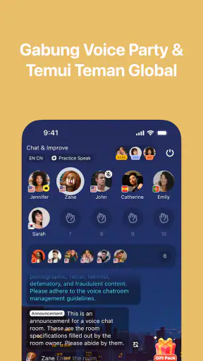 Talkin: Teman Global & Chat