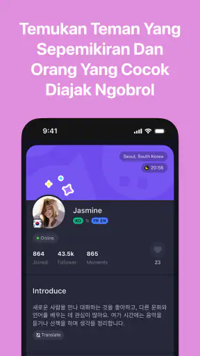 Talkin: Teman Global & Chat