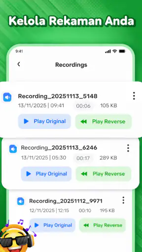 Tantangan Audio Terbalik