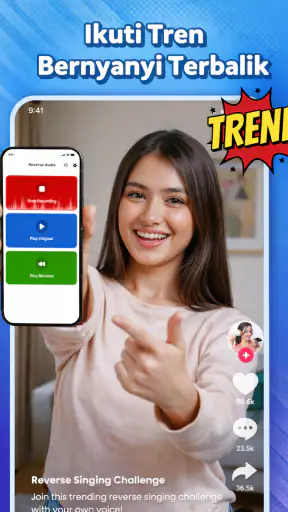 Tantangan Audio Terbalik