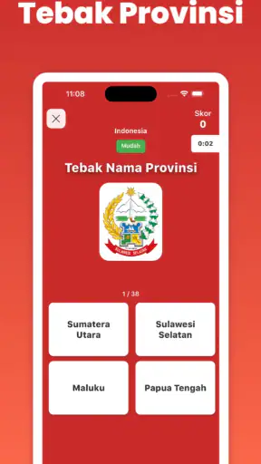 Tebak Negara, Provinsi & Peta