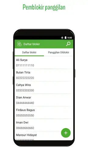 Telepon - Pemblokir panggilan