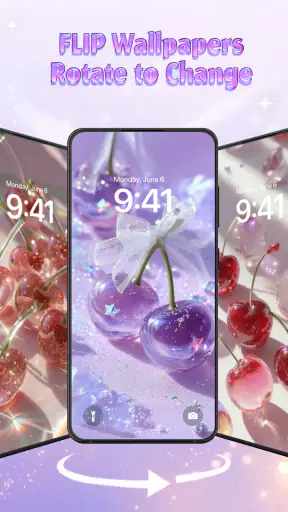 Tema Super Ceri Ungu