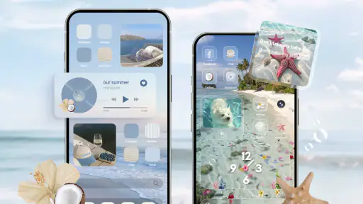 Tema, Widget & Pengubah Ikon