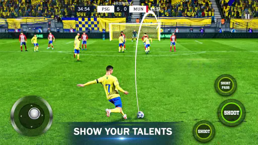 tendangan bintang sepak bola