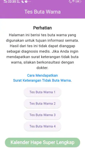 Tes Buta Warna Online