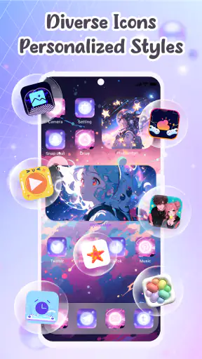 Theme: 4K Icon Pack & Widgets