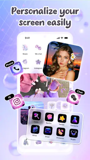Theme: 4K Icon Pack & Widgets