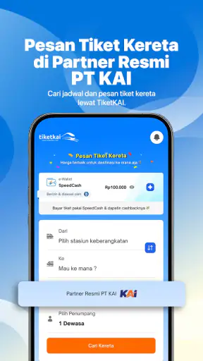 Tiket Kereta Api Online Resmi
