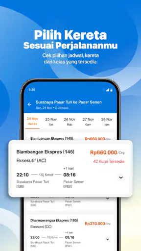 Tiket Kereta Api Online Resmi