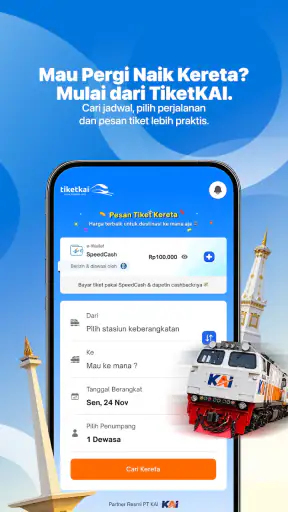 Tiket Kereta Api Online Resmi