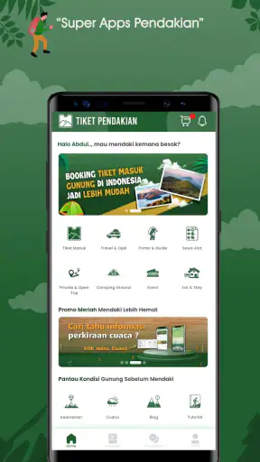 Tiket Pendakian
