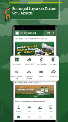Tiket Pendakian