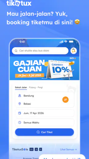 Tiketux - Pesan Tiket Travel