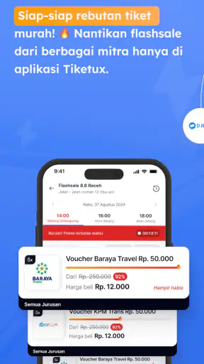 Tiketux - Pesan Tiket Travel