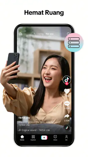 TikTok Lite–Hemat Ruang & Data