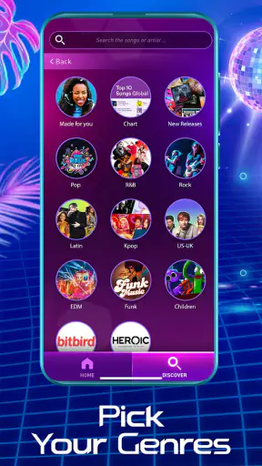 Tiles Hop Bola Musik Permainan