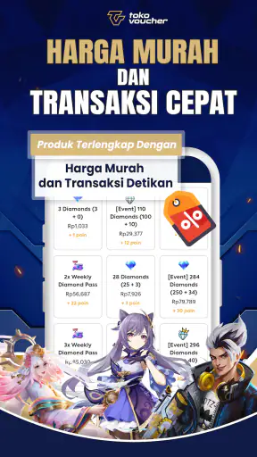 Tokovoucher - Topup Game Murah
