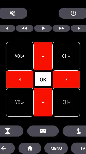 Toshiba Smart TV Remote