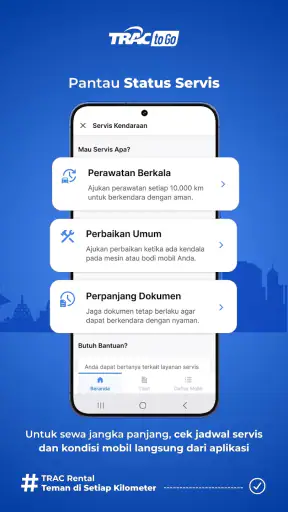 TRACtoGo: Rental Mobil & Bus