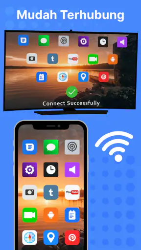 Transmisikan ke TV - Miracast