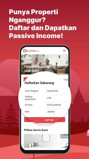 Travelio: Sewa Apartemen Rumah