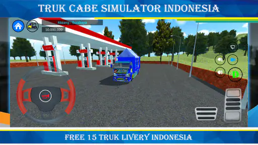 Truk Cabe Simulator Indonesia