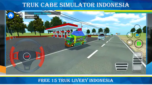 Truk Cabe Simulator Indonesia