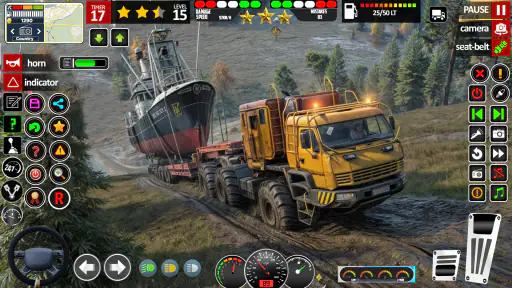 Truk Luar jalan Simulator 3D