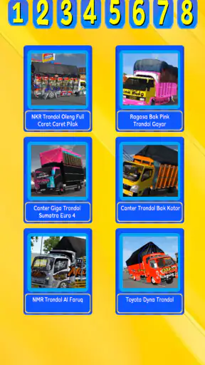 Truk Oleng Trondol Bussid