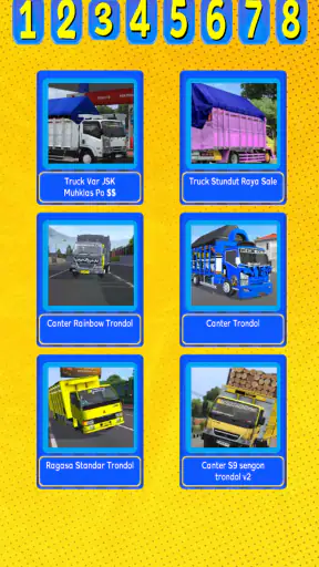 Truk Oleng Trondol Bussid