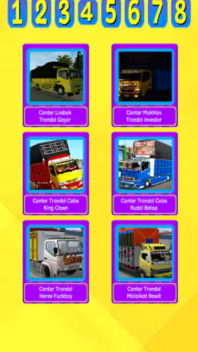 Truk Oleng Trondol Bussid