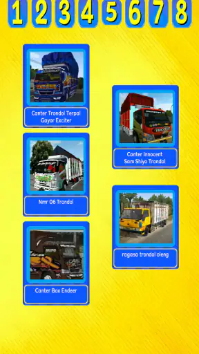 Truk Oleng Trondol Bussid