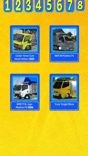 Truk Oleng Trondol Bussid