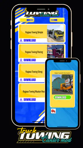Truk Towing Canter Mod