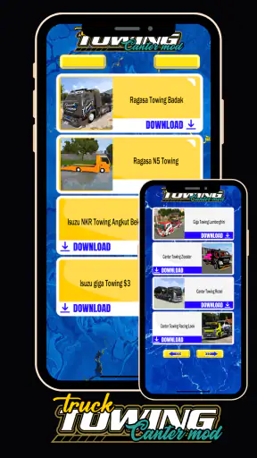 Truk Towing Canter Mod