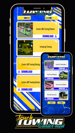 Truk Towing Canter Mod