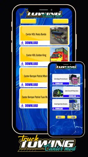 Truk Towing Canter Mod