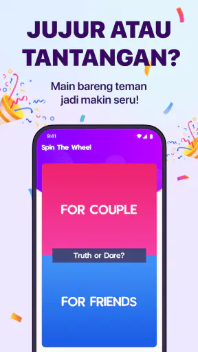 Truth or Dare - spin the wheel