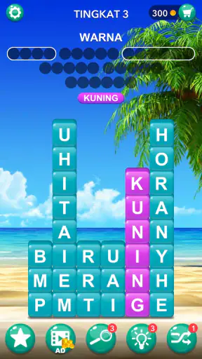 Tumpukan Kata: Pencarian Kata
