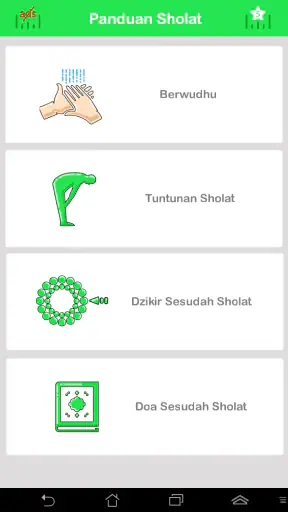 Tuntunan Sholat Lengkap +audio