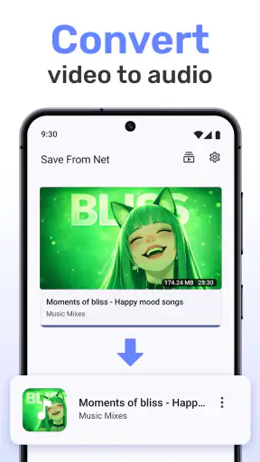 Unduh Video: Save from Net