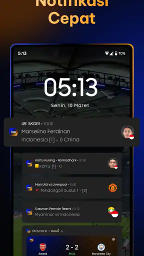 Uniscore - Skor Langsung