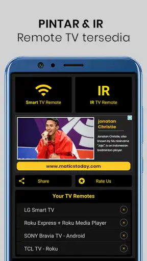 Universal TV Remote Control