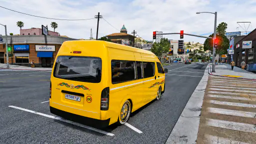 Van Driving Simulator Van Game